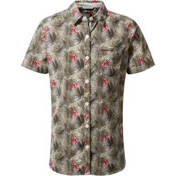 Craghoppers NosiLife Vanna Short Sleeved Shirt - Soft Moss Print