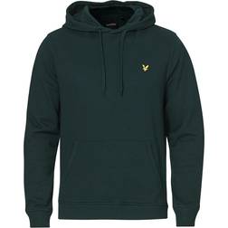 Lyle & Scott Organic Cotton Pullover Hoodie - Dark Green