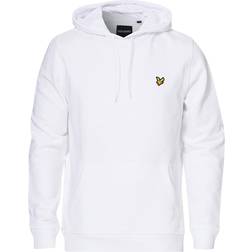 Lyle & Scott Organic Cotton Pullover Hoodie - White