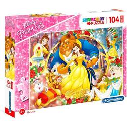 Clementoni Supercolor Disney Princess Beauty & the Beast 104 Pieces