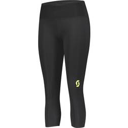 Scott RC Run 3/4 Tights Women - Black/Yellow