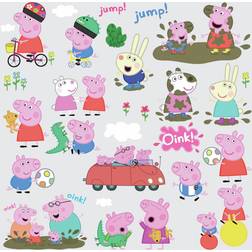 RoomMates Peppa Pig Peel & Stick Wall Decals