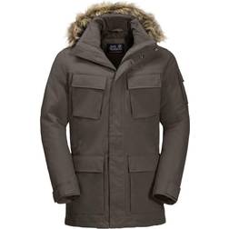 Jack Wolfskin Glacier Canyon Parka - Brownstone