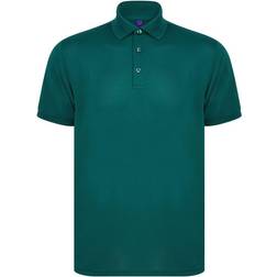 Henbury Adult Polo Shirt Unisex - Bottle Green