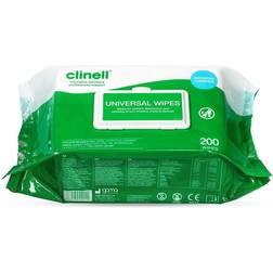 Clinell Universal Cleaning & Surface Disinfection Wipes 200-pack