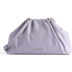 Ted Baker Dorieen Mini Gathered Slouchy Clutch - Gray