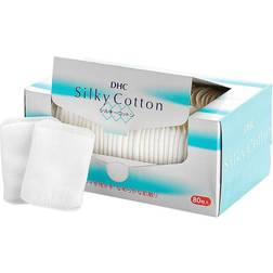 DHC Silky Cotton Cosmetic Pads 80-pack