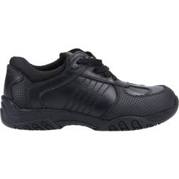 Hush Puppies Jezza Senior School Shoes - Black