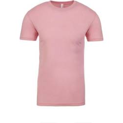 Next Level Cotton Crew Neck T-shirt Unisex - Light Pink
