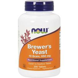 NOW Brewers Yeast 650mg 200 pcs