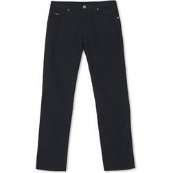 Emporio Armani Regular Fit 5-Pocket Pants - Navy