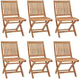 vidaXL 3072805 6-pack Garden Dining Chair