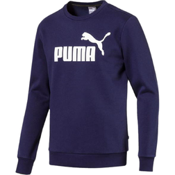 Puma Essentials Big Logo Crew Neck Sweater - Peacoat