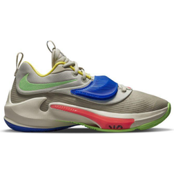 Nike Zoom Freak 3 - Light Stone/Bright Crimson/Racer Blue/Green Strike