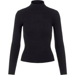 Pieces Knitted Pullover - Black