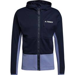 Adidas Terrex Zupahike Hooded Fleece Jacket - Legend Ink