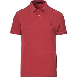 Polo Ralph Lauren Custom Slim Fit Polo Shirt - Venetian Red Heather