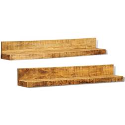 vidaXL - Wall Shelf 110cm 2pcs