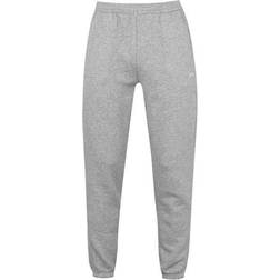 Slazenger Cuffed Fleece Jogging Pants Men - Grey Marl
