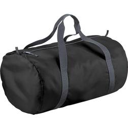 BagBase Packaway Duffle Bag 2-pack - Black