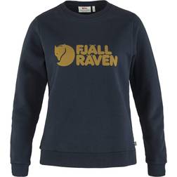 Fjällräven Logo Sweater W - Dark Navy