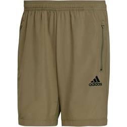 Adidas Aeroready Designed 2 Move Woven Shorts Men - Orbit Green/Black