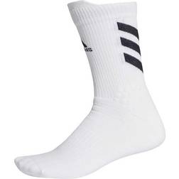 Adidas Alphaskin Crew Socks Unisex - White/Black/Black