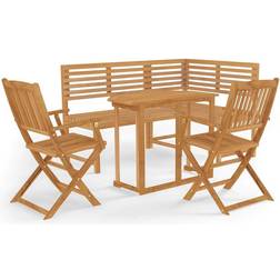 vidaXL 3057863 Bistro Set, 1 Table incl. 2 Chairs & 1 Sofas