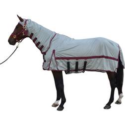 Hy Equestrian Guardian Fly Rug And Fly Mask - Silver