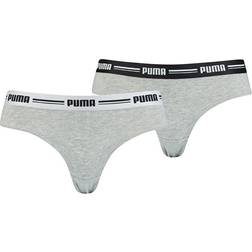 Puma Brazilian Brief 2-pack - Grey