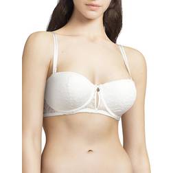 Chantelle Solace Bandeau Strapless Bra - Milk