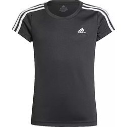 Adidas Designed 2 Move 3 Stripes T-shirt - Black/White (GN1457)