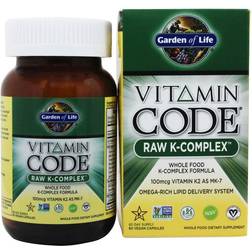 Garden of Life Vitamin Code Raw K Complex 60 pcs