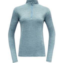 Devold Breeze Merino 150 Zip Neck Women - Cameo Melange