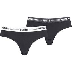 Puma Brazilian Brief 2-pack - Black