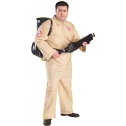 Rubies Male Ghostbuster Plus Size Fancy Dress Costume