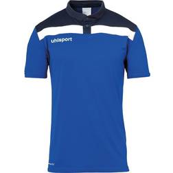 Uhlsport Offense 23 Polo Shirt - Azurblue/Navy/White