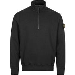 Stone Island Half Zipped Sweatshirt - Black