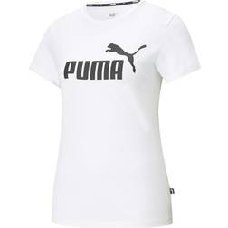 Puma Essentials Logo Women's Tee - White
