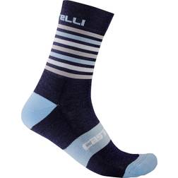 Castelli Gregge 15 Socks Men - Savile Blue/Dusk Blue