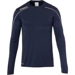 Uhlsport Stream 22 Long Sleeve T-shirt Unisex - Navy/White