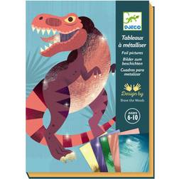 Djeco Foil Pictures Dinosaur