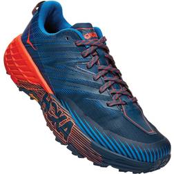 Hoka Speedgoat 4 M - Majolica Blue/Mandarin Red