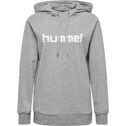 Hummel Go Logo Hoodie Women - Grey Melange