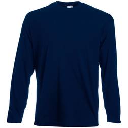 Universal Textiles Value Long Sleeve Casual T-shirt - Midnight Blue