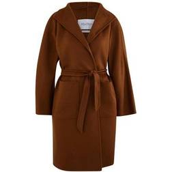 Max Mara Lilia Cashmere Coat - Tobacco