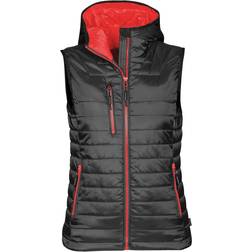 Stormtech Women's Gravity Thermal Vest - Black/True Red