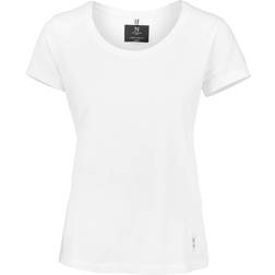 Nimbus Ladies Danbury Pique Short Sleeve T-shirt - White