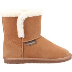 Hush Puppies Ashleigh Slipper Boots- Tan