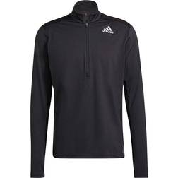 adidas Own The Run 1/2 Zip Long Sleeve T-shirt Men - Black